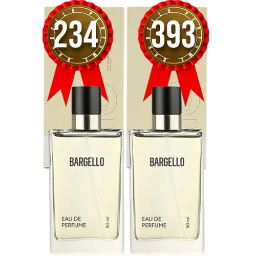 Bargello 234 Floral Kadın Parfüm + 393 Floral Kadın Parfüm 50 ml EDP