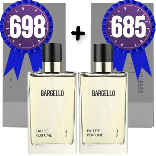 Bargello 698 Fresh Erkek Parfüm + 685 Fresh Erkek Parfüm 50 ML EDP