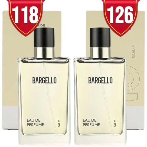 Bargello 118 Kadın Parfüm Floral 50 ml edp + 126 Kadın Parfüm Oriental 50 Ml Edp