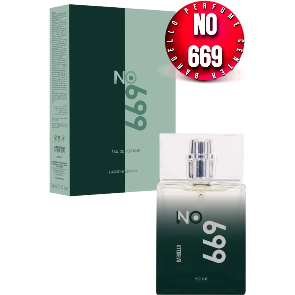 NO:669 ERKEK PARFÜM 50 ml EDP