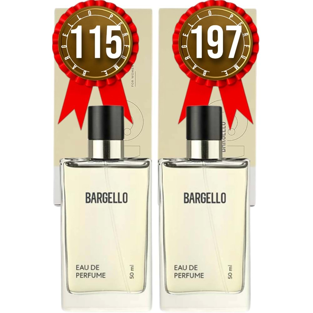 Bargello 115 Floral Kadın Parfüm + 197 Oriental Kadın Parfüm 50 ml EDP