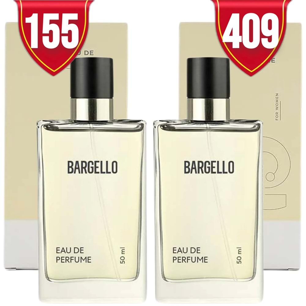 Bargello 155 Kadın Parfüm Floral 50 ml EDP + 409 Kadın Parfüm Oriental 50 ml EDP