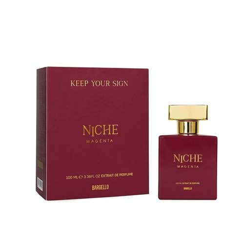 Bargello NICHE Keep Your Sign UNISEX CROWN PERFUME 100 ml EDP