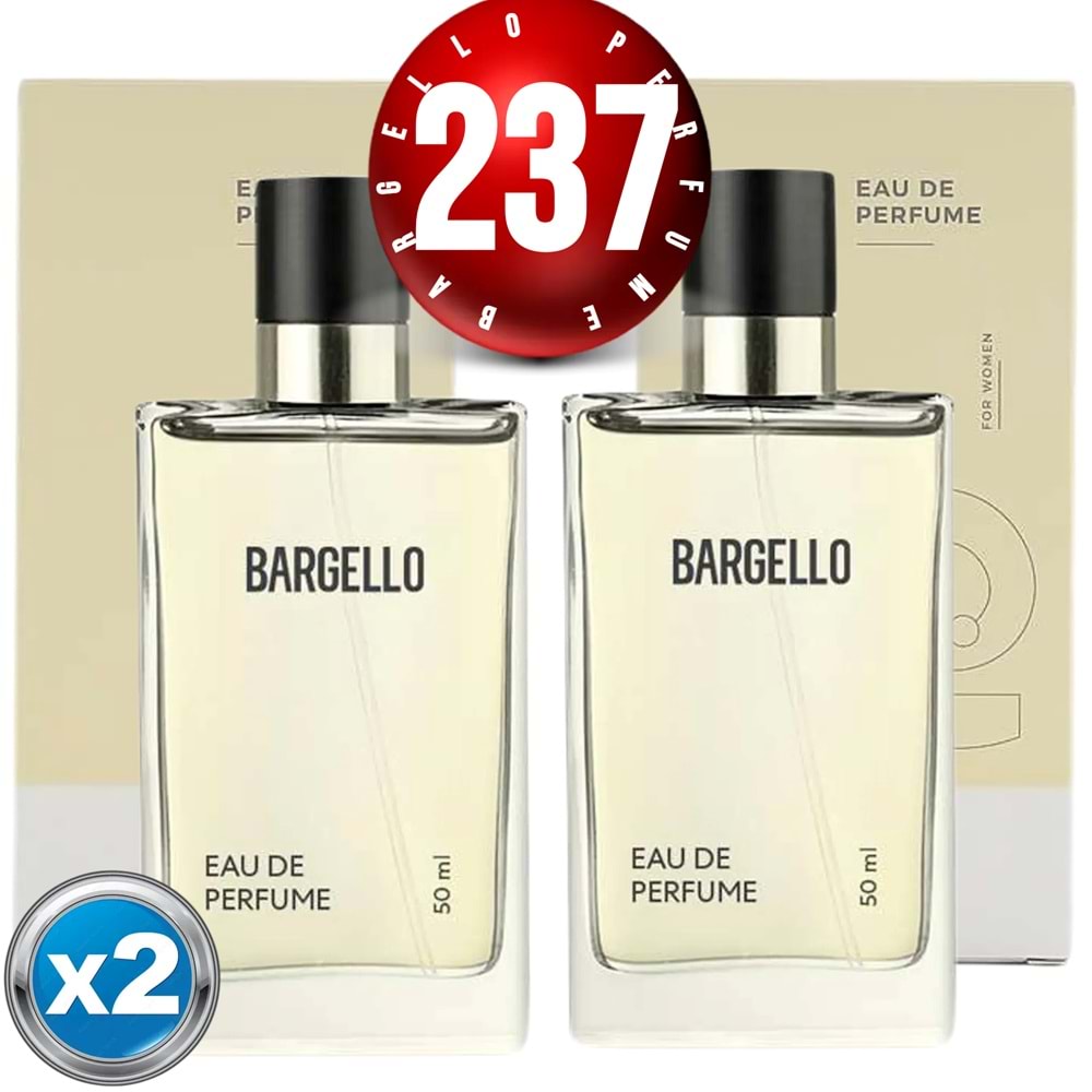BARGELLO 237x2(2ADET) FLORAL 50 ML EDP