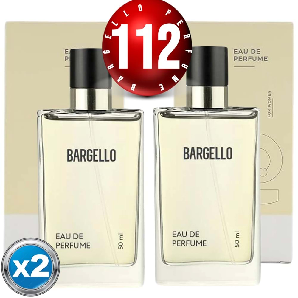 Bargello Kadın Parfüm 112 (2ADET) FLORRAL 50 ML EDP