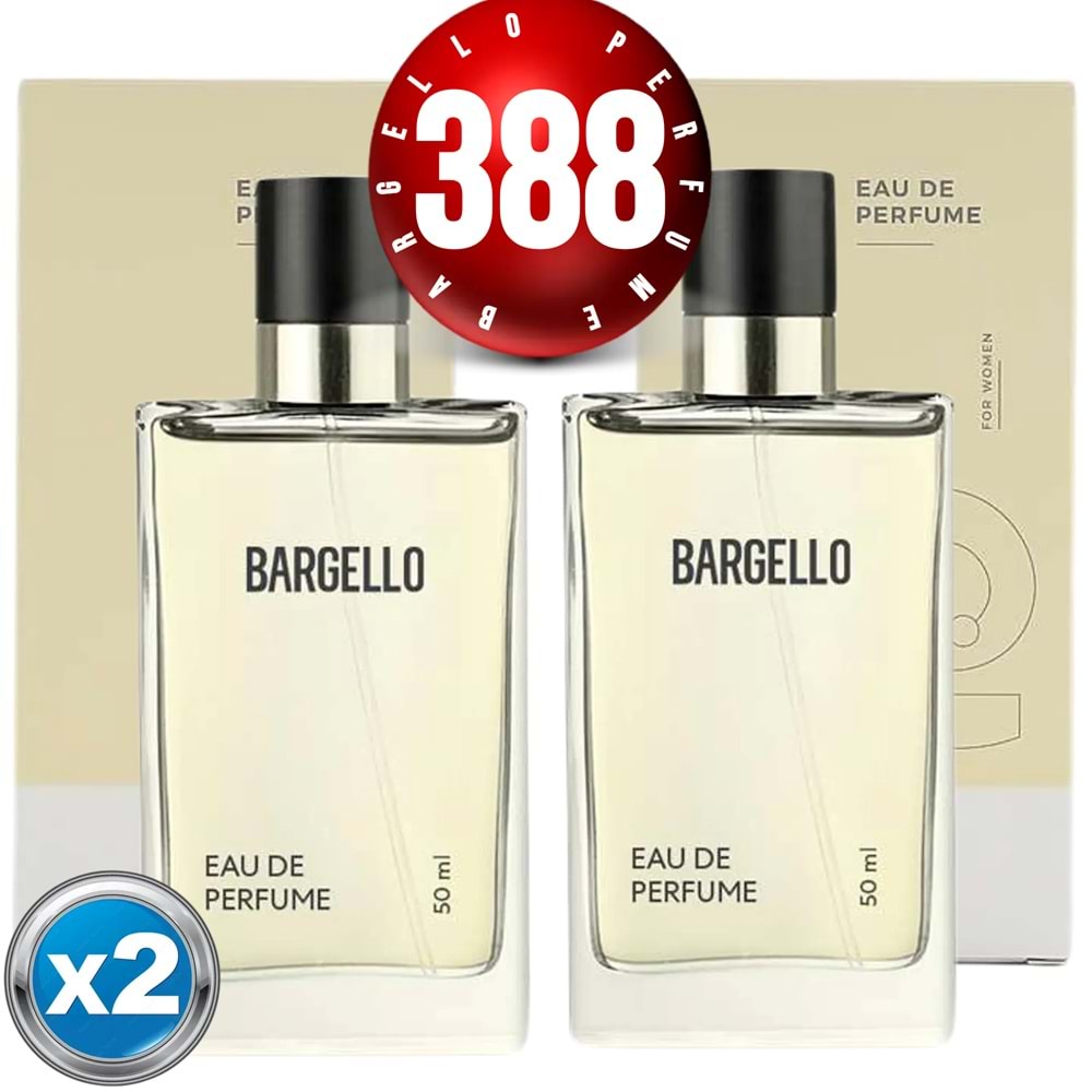 BARGELLO 388x2(2ADET) FLORAL BAYAN 50 ML EDP